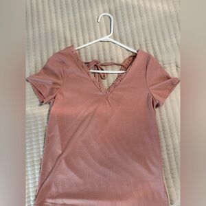SHEIN top pink